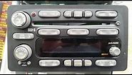 2002-2008 GM 6 disc changer broken, how to replace CD player