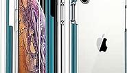 COOLQO Compatible for iPhone Xs Max Case 6.5 Inch, with [2 x Tempered Glass Screen Protector] Clear 360 Full Body Coverage Silicone Protective Shockproof for iPhone Xs Max Cases Phone Cover - Green