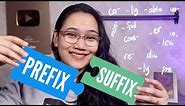 Prefixes and Suffixes (Affixes) | English Grammar