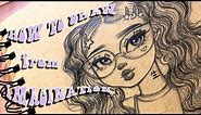 ☆ How to Draw from IMAGINATION using a Reference ♡ | Christina Lorre'