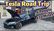 Tesla Model S Roadtrip | 470 Miles 9 Hours and Free Supercharging!