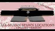 ALL 12 Muzan spawn Locations in Project Slayers! UPDATED!