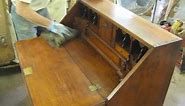Restoring a Reproduction Desk - Thomas Johnson Antique Furniture Restoration