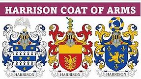 Harrison Coat of Arms & Family Crest - Symbols, Bearers, History