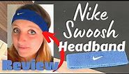 Nike Swoosh Headband Blue Review