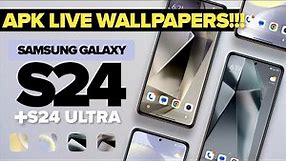 [APK] Samsung Galaxy S24/24 Ultra Stock Live Wallpapers For Any Android