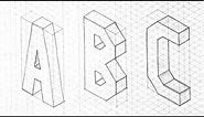 Isometric Letter How-To