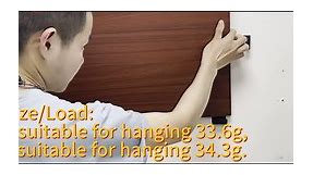 Stainless Steel Tile Hanger, 6 Pcs Ceramic Tile Display Wall-Mounted Hooks, Heavy Duty Flat J Hooks Hooks Stable Picture Rail Bracket for Hanging Picture/Mirror/Canvas/Clothe(Size:L)
