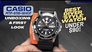 Casio MTP-S110-1AVCF Solar Powered Watch I Unboxing & First Look