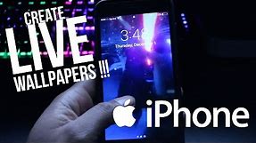Create your own iPhone Live Wallpapers from video