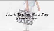 Vera Bradley Iconic Rolling Work Bag