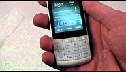 Nokia X3-02 unboxing video