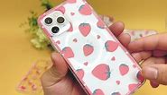 cute strawberry iphone case