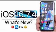 iOS 16.7.4 is Out! - What's New?