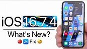 iOS 16.7.4 is Out! - What's New?