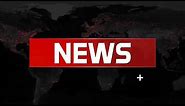 Breaking News Intro After Effects Template