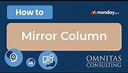 How To: Use The Mirror Column in monday.com