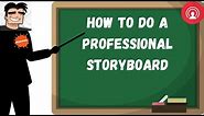 NICKELODEON CREATOR shows how to do a PROFESSIONAL STORYBOARD!