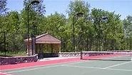 Teniski teren - kako stvoriti dvorište za igrališta - betonska mreža - Beton