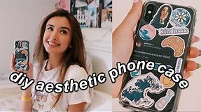 DIY AESTHETIC PHONE CASE!