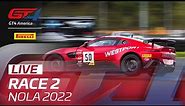 LIVE | Race 2 | NOLA Motorsports Park | Pirelli GT4 America 2022