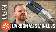 KnifeCenter FAQ #67: Carbon vs Stainless Steel? + Magnacut, Knife Storage, More!