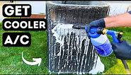 How To Get Ice Cold Air By Cleaning Your AC Coils The RIGHT Way.