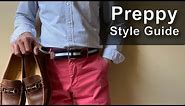 Men's Preppy Style Guide
