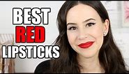 BEST HOLIDAY RED LIPSTICKS RECOMMENDATIONS || Favorite Drugstore/Sephora Red Lips