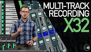 Multitrack Recording Setup - Behringer X32