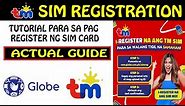 TM Simcard Online Registration | Paano mag register ng Sim sa Tm Globe Dito Smart TNT | Tutorial
