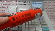 How To Use A Barcode Scanner With The Sharp XE-A307 / XE-A407 / XE-A507 Cash Registers