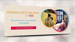 Illustrator Tutorial - Facebook Wedding Photography Cover Photo