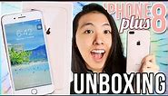 📲IPHONE 8 PLUS UNBOXING + REVIEW 2017 | WHAT'S ON MY IPHONE? IOS 11 FIRST IMPRESSIONS😍 Katie Tracy
