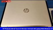 HP ProBook 440 G7 10th Gen Intel Core i5 10210U FSD Extra M 2 Slot Extra RAM Slot Tech Land