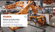Robot production at the KUKA headquarters in Augsburg