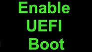 How to Update Computer Firmware (BIOS) and Enable UEFI Boot Mode Windows 10, 11 #bootmode #uefi