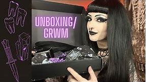 Gothic Beauty Magazine Unboxing! Chatty GRWM | Life Updates