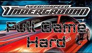 Need for Speed: Underground Full Playthrough 2019 (Hard) (1080p60Fps) Longplay