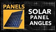 Best Angle For Solar Panels