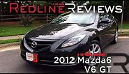 2012 Mazda6 V6 GT Review, Walkaround, Exhaust, & Test Drive