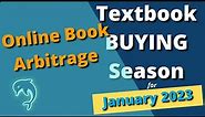 Textbook BUYING Season Almost Here for January 2023