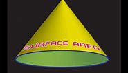 How To Find The Total Surface Area Of A Cone: THE EASY WAY!