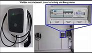 VW ID. Charger Wallbox Installation mit Unterverteilung und Energy Meter