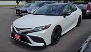 2023 Toyota Camry XSE All-Wheel Drive in Wind Chill Pearl White