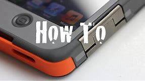 How To Install Otterbox Armor Series Case On Apple iPhone 5
