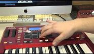Akai MAX25 USB/MIDI/CV Keyboard Controller Overview - Sweetwater Sound at Winter NAMM 2013