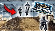 Sur-ron at INSANE INDOOR Motocross Track! || Megatraxs