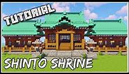 How To Build A Japanese Shinto Shrine | Minecraft Tutorial