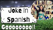 Laugh with a joke in Spanish with Teacher Catalina. Cafecito Episode 14